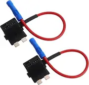 PRETYZOOM 2pcs Medium Automotive Fuse Tap Set for Dash Cam Connector Kit for Car Circuit Fuse Box Adapter Reliable Power for Various Vehicles