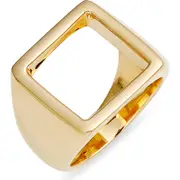 SOKO Open Square Statement Ring