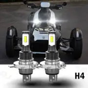 For Can-Am Ryker /Ryker Rally Edition 2X Bright LED Headlight Conversion Kit C9B