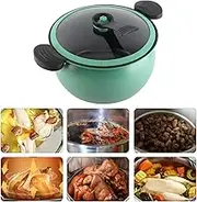 ElgnAura Big Capacity Pressure Cooker, Non Stick Multi Functional Micro Pressure Cooking Pots for Quick Meal Preparation (5l)