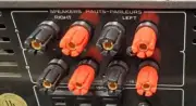 Compatible Sansui AU-719 Integrated Amp Speaker Terminal Banana Plug Conversion