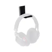 NEW Acrylic Headphone Stand Hanger Hook Tape Under Desk Headset Mount Holder