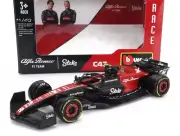 Bburago 1/43 DIE-CAST ALFA ROMEO F1 C43 TEAM STAKE N 24 2023 ZHOU GUANYU