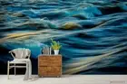 3D Ocean Level Wallpaper Wall Mural Removable Self-adhesive 295