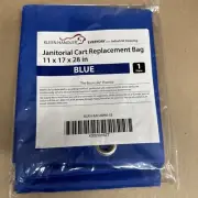 (12) Janitorial Cleaning Cart Replacement Bag Housekeeping Trolley Commercial