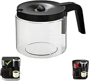 12-Cup Carafe Replacement Exclusive fit with keurig-K Duo Single Serve 5100 Model, NOT FIT keurig-K Duo Essentials5000 &5500 Single Serve Coffee Maker