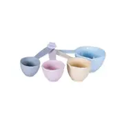 Avanti Ribbed Measuring Cups Pastel Set of 4