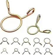 20Pcs 6/7/8/9/10/11.5/12.5/13.5/14.5/15.5/16.5//18/19/20mm Fuel Line Hose Tubing Spring Clips Clamps(20mm)