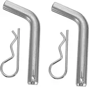 iplusmile 2pcs Coated Hitch Pin for Car Trailer Hook Durable Locking Pin with Design Fits Cargo Receivers Bike Racks Trailers and Rvs