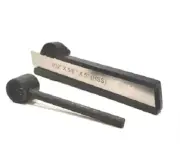 LATHE CUT OFF PARTING TOOL HOLDER 1/2" WITH HSS BLADE 3/32" x 5/8" x 5"