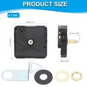 1 Set Clock Mechanism Replacement, Quartz Clock Mechanism Shaft 0.71in / 18mm