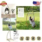 Space-Saving Indoor/Outdoor Hammock Chair Stand - Adjustable & Easy Installation