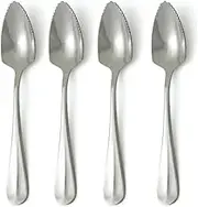 Stainless Steel Grapefruit Knife & Squirtless Grapefruit Spoons, Set of 4