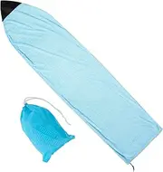Abaodam Lightweight Foldable Surfboard Sock Cover for All Board Stretchable Protection for Surfing Equipment for Travel and Beach Outings Conveniently Folds for