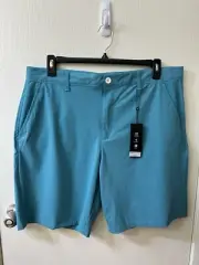 Kenneth Cole Men’s Nylon Golf Shorts UPF 50+, Stretch, Moisture Wicking, Size 40