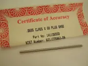 Vermont Gage Pin Class X .0655" Range Plus Go Plug