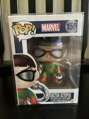 Doctor Octopus Funko Pop #150 Vaulted Rare Marvel W/ Protector Case