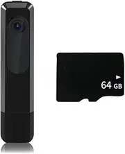 Mini Camera Pen - 1080P HD Camcorder, 850mAh Rechargeable Battery, 4 Hours Recording, MicroSD/TF Card Slot, Ultra Compact Design (10cm) for Undercover Use