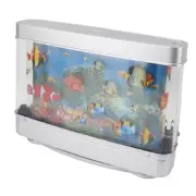 Simulation Fish Tank Night Light Virtual Marine Life Light Mini Desk Aquarium Co