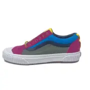 Vans Old Skool TC Lug 66 Supply Men's 10 Skate Shoes New Pink Blue Green