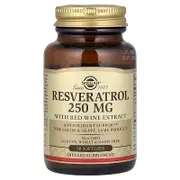 Solgar, Resveratrol, 250 mg, 30 Softgels