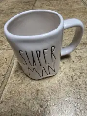 RAE DUNN Artisan Collection Super Man Ceramic Mug