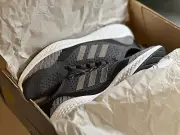 Adidas Fluidflow 2.0 Shoes NEW Women FZ1977 US 7/UK 5.5/EU 38.5/BLK/GRY/CHMPAGN