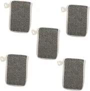 TOVINANNA 5 Pack Soap Soap Saver Pouch for Bathroom Exfoliating Face Cleaning Foaming Net