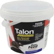 2.4kg Talon rat & mouse Killer all weather wax blocks one feed