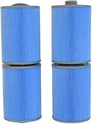 Canadian Spa CO. Swim Spa Filter Kit, 4-Pack Replacement Filters for 13ft St Lawrence XSport, 16ft XTrainer and 20ft Dual Temperature XSport, Hot Tub Accessories