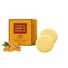 2 Pack Ginger Hair Regrowth Turmeric Shampoo Bar with Coconut Oil