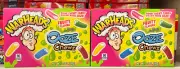 Warheads Ooze Chewz TROPICAL FLAVORS- THEATRE BOX SIZE - {LOT OF TWO BOXES}
