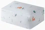 Large plastic clothing storage bag for household quilts Moisture-proof moving luggage packing bag (Small)