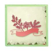 Ultimate Crafts Silent Night Die Christmas Ribbon