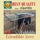 maxHills Foldable Extendible Clothes DryingRack FreeStanding Dryer Airer Laundry