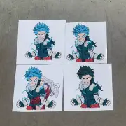 DEKU ANIME PEEKER STICKER MY HERO ACADEMIA CAR DECAL ALL MIGHT Tsuyu Asui Urarak