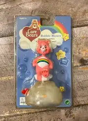 Care Bears Figurine Bubble Blower Wobble Head Cheer Bear Rainbow 2003