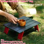 Camping Mini Portable Foldable Table for Outdoor Picnic Tableware Ultra Light
