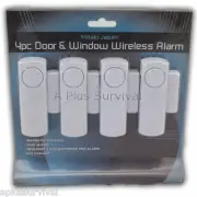 Door & Window Alarm Wireless System - Home Office Vacation Tactical Survival