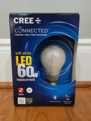 Cree LED Lighting Dimmable Connected Series LED A19 Medium Base Bulb
