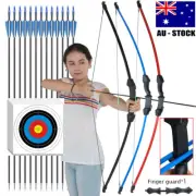 Archery Kids Children 15lbs Recurve Bow and Arrows Set for Target Practice Game