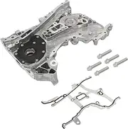 Front Timing Chain Cover Oil Pump Assembly with Gasket for Cruze 1.4 2011-2015, Sonic 1.4 2012-2020, Trax 1.4 2015-2022, B-uick Encore 2013-2022 Replace 25199424 55562788 25194353 25195406