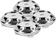 Set of 4 Wheel Center Hub Caps 68mm Outer Diameter Auto Wheel Center Caps for Rim Tire Decor