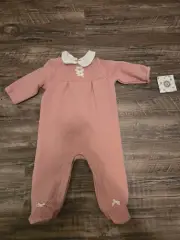 Little Me Baby Footie Sleeper ( 6 Mos) New With Tags
