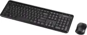 2.4Ghz Wireless Computer Keyboard and Mouse Combo, Quiet and Compact US Layout (