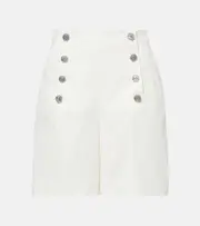 [Etro] Etro Cotton-blend shorts AU 14 white