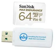 MAX Endurance 64GB TF Card MicroSDXC Memory Card for Dash Cams & Home