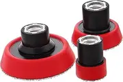 GRADENEVE 3 Pcs Electric Drill Polishing Discs Versatile Angle Grinder Attachment for Drilling Grinding Polishing Tight Spaces Durable Construction Efficient Motor for Home Use