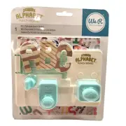 New We R Memory Keepers Mini Alphabet Punch Board Tool Scrapbooking Paper Crafts
