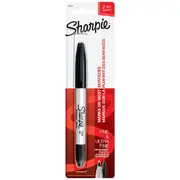 Sharpie Twin Tip Permanent Marker Black